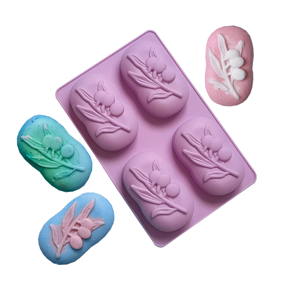 Soap Making Equipment For Beginners - Molde de sabão de silicone oval,