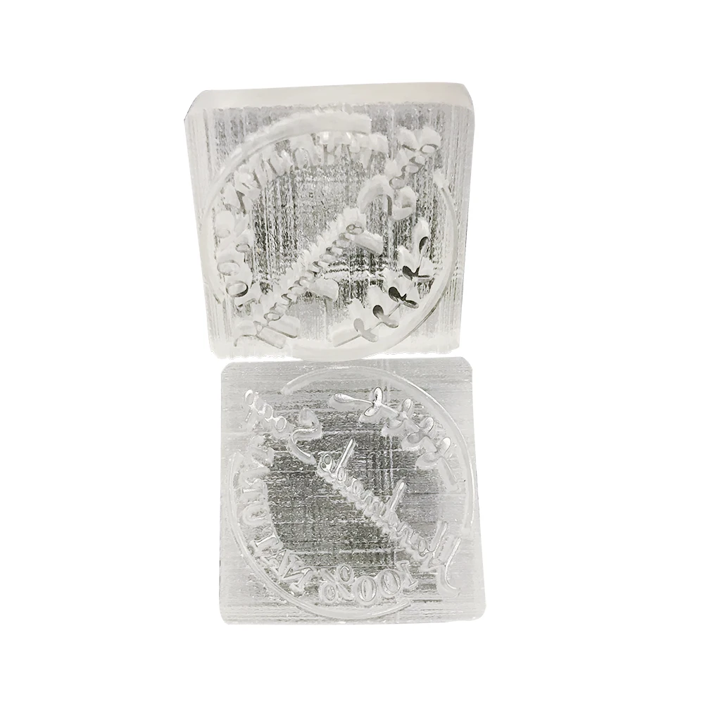 Handmade Transparente Sabão Ac - Soap Stamp Custom avaliação e preço