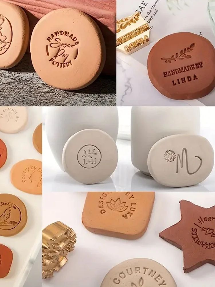 Carimbo de cerâmica personaliz - Soap Stamp Custom avaliação e preço