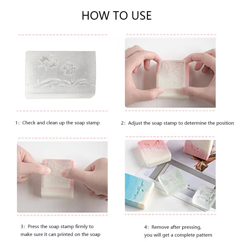 Selos personalizados acrílicos - Soap Stamp Custom avaliação e preço