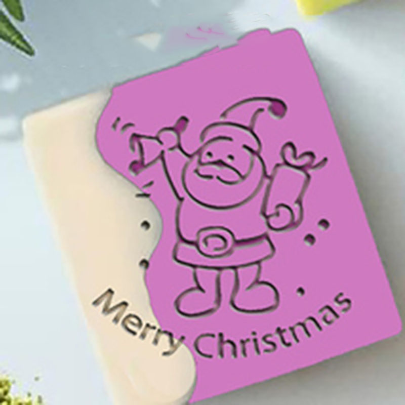 Handmade Xmas Series Acrílico  - Soap Stamp Custom avaliação e preço