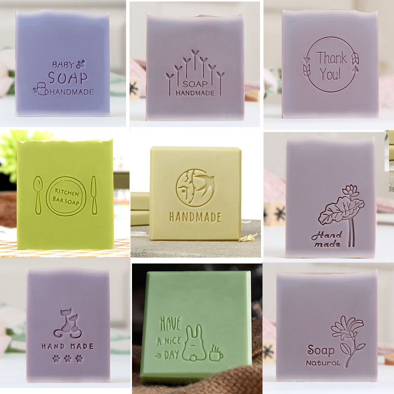 Logotipo personalizado acrílic - Soap Stamp Custom avaliação e preço