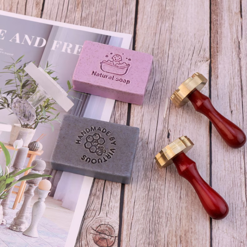 Carimbo de cerâmica personaliz - Soap Stamp Custom avaliação e preço