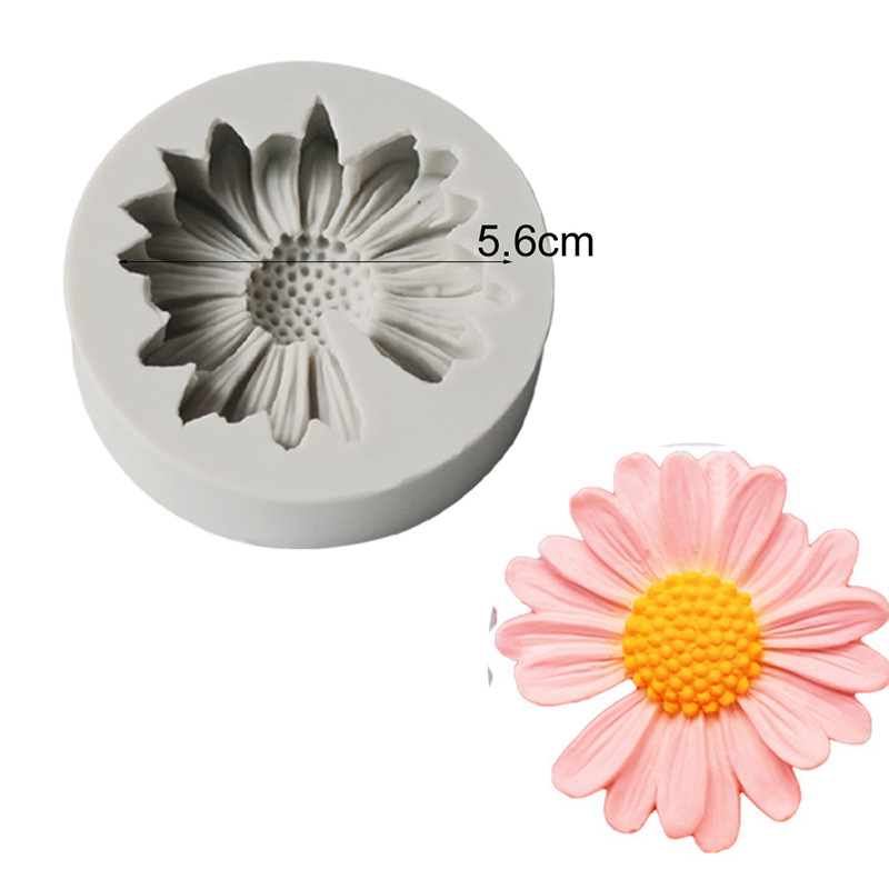 3D Daisy Flower Mold Sun Silic - Soap Making Supplies Australia avaliação e preço