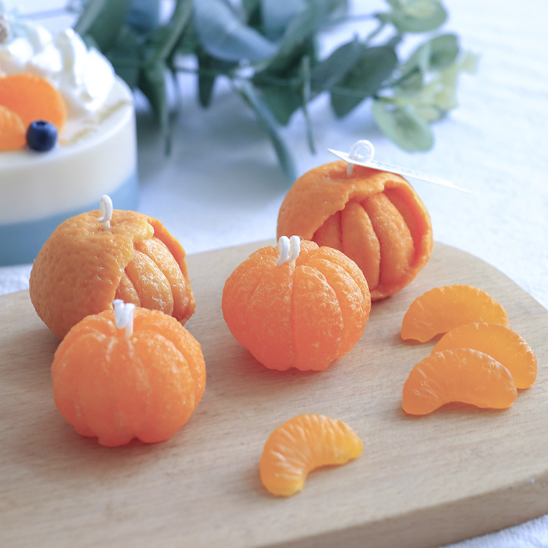 Molde de vela laranja 3d, mold - Soap Making Game avaliação e preço