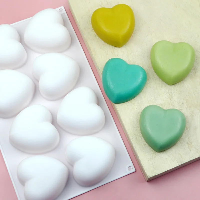 Amor coração silicone sabão mo - Soap Making Equipment For Beginners avaliação e preço