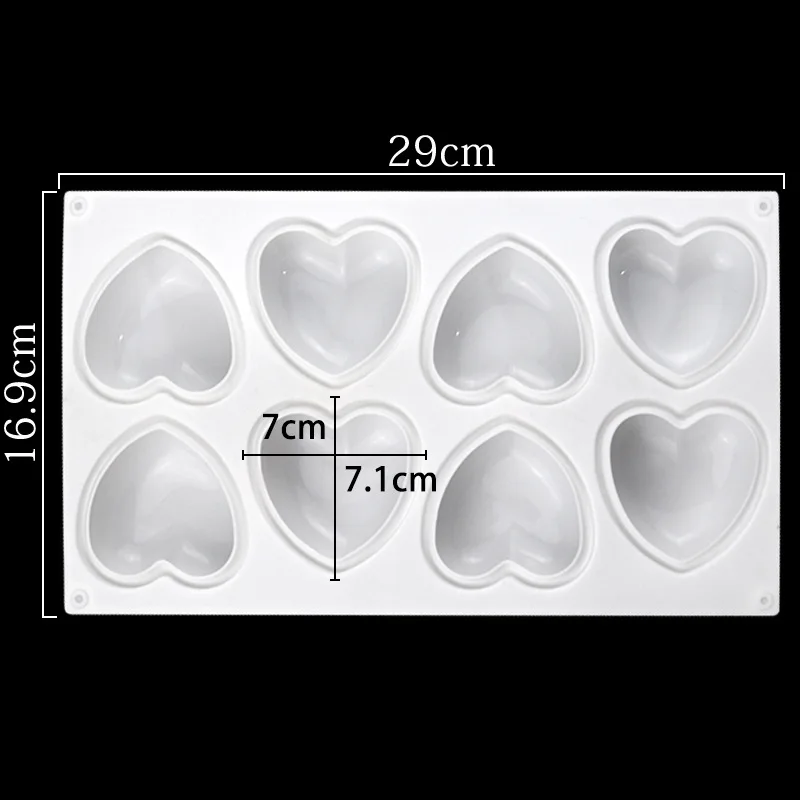 Amor coração silicone sabão mo - Soap Making Equipment For Beginners avaliação e preço