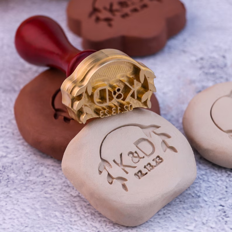 Carimbo de cerâmica personaliz - Soap Stamp Custom avaliação e preço