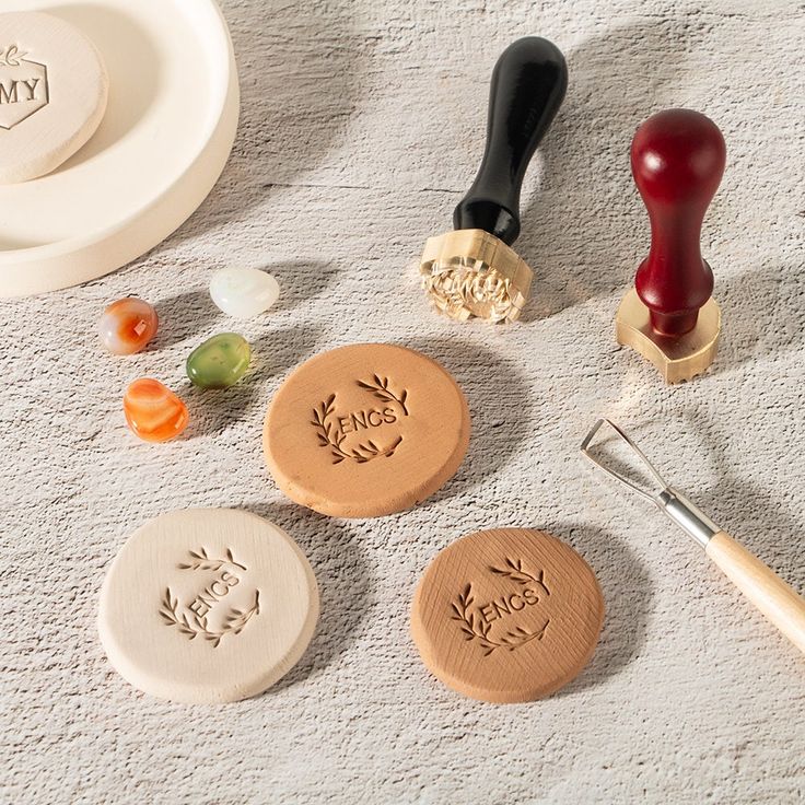 Carimbo de cerâmica personaliz - Soap Stamp Custom avaliação e preço