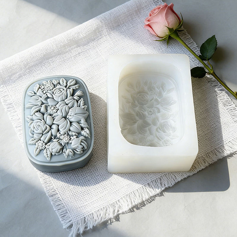 Molde de Silicone Quadrado par - Soap Making Equipment For Beginners avaliação e preço