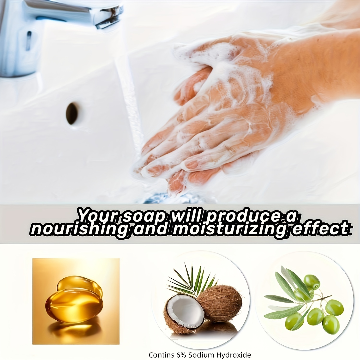 Base de sabão vegetal de 8.82o - Soap Making Olive Oil avaliação e preço
