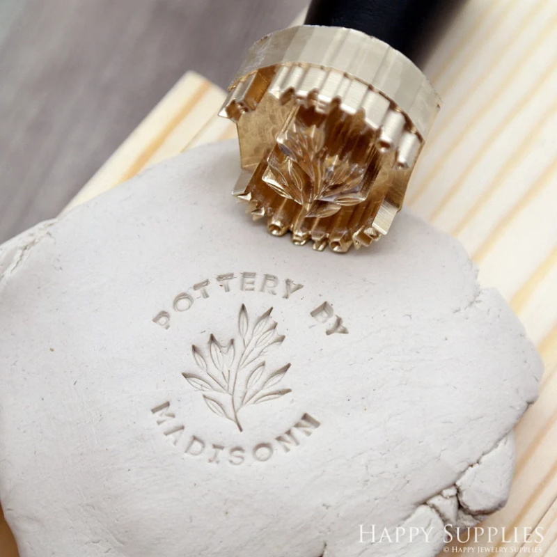 Diy carimbo de cerâmica person - Soap Stamp Custom avaliação e preço