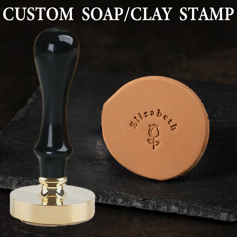 Diy carimbo de cerâmica person - Soap Stamp Custom avaliação e preço