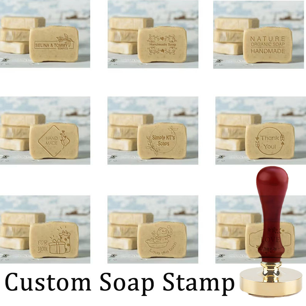 Carimbo de Sabão Personalizado - Soap Stamp Custom avaliação e preço
